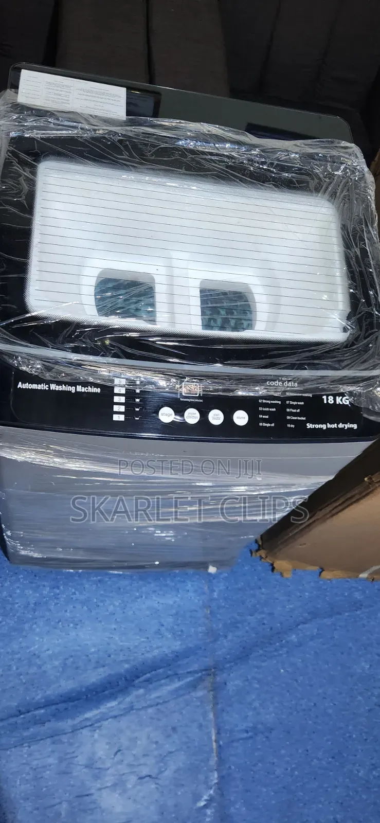 18KG Fully Automatic Washing Machine – Large Capacity HIGH DRYING