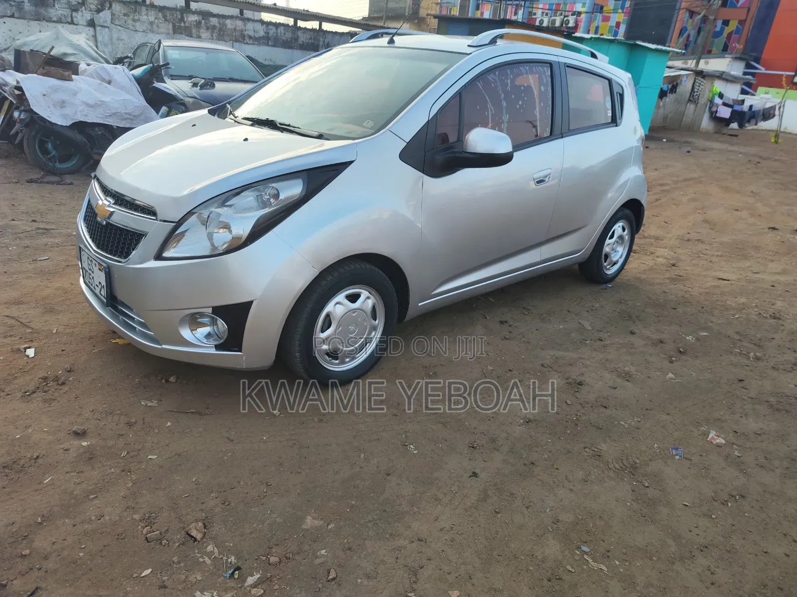 Chevrolet Spark LT 2012 Silver