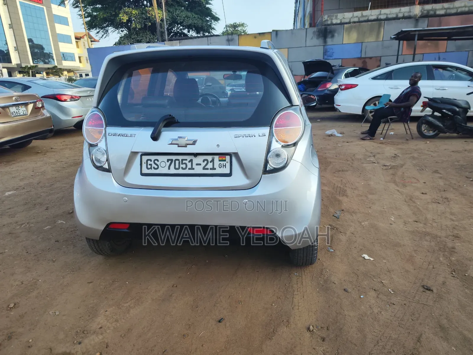 Chevrolet Spark LT 2012 Silver