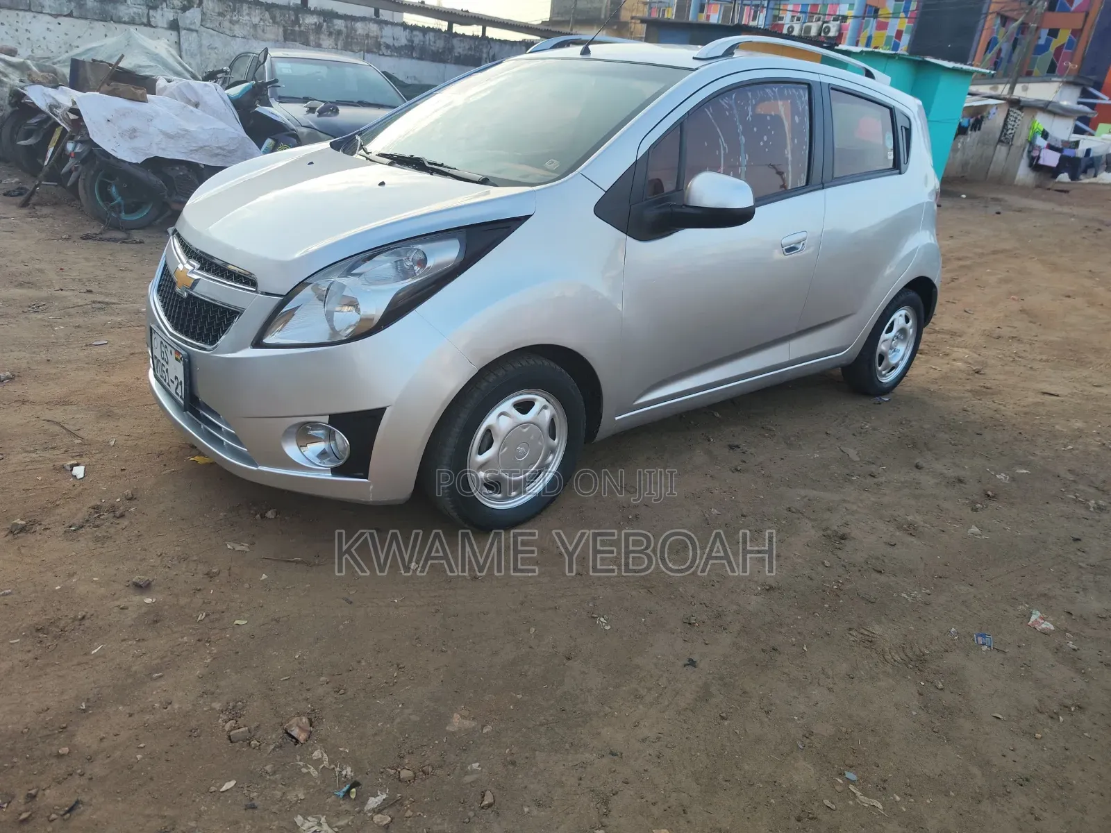 Chevrolet Spark LT 2012 Silver