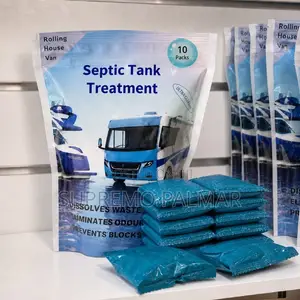 Rolling House 10 Pods Septic Tank Treatment - Water Soluble Waste
