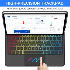 Magic Keyboard Case for Samsung Galaxy Tablet S7 FE, S7 Plus 12.4"