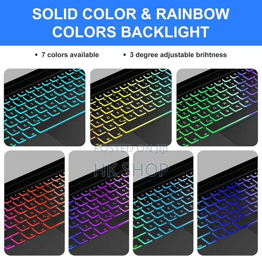 Magic Keyboard Case for Samsung Galaxy Tablet S7 FE, S7 Plus 12.4"