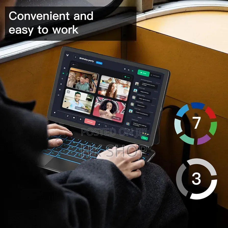Magnetic Keyboard Case for Samsung Galaxy Tab S8 11 Inches
