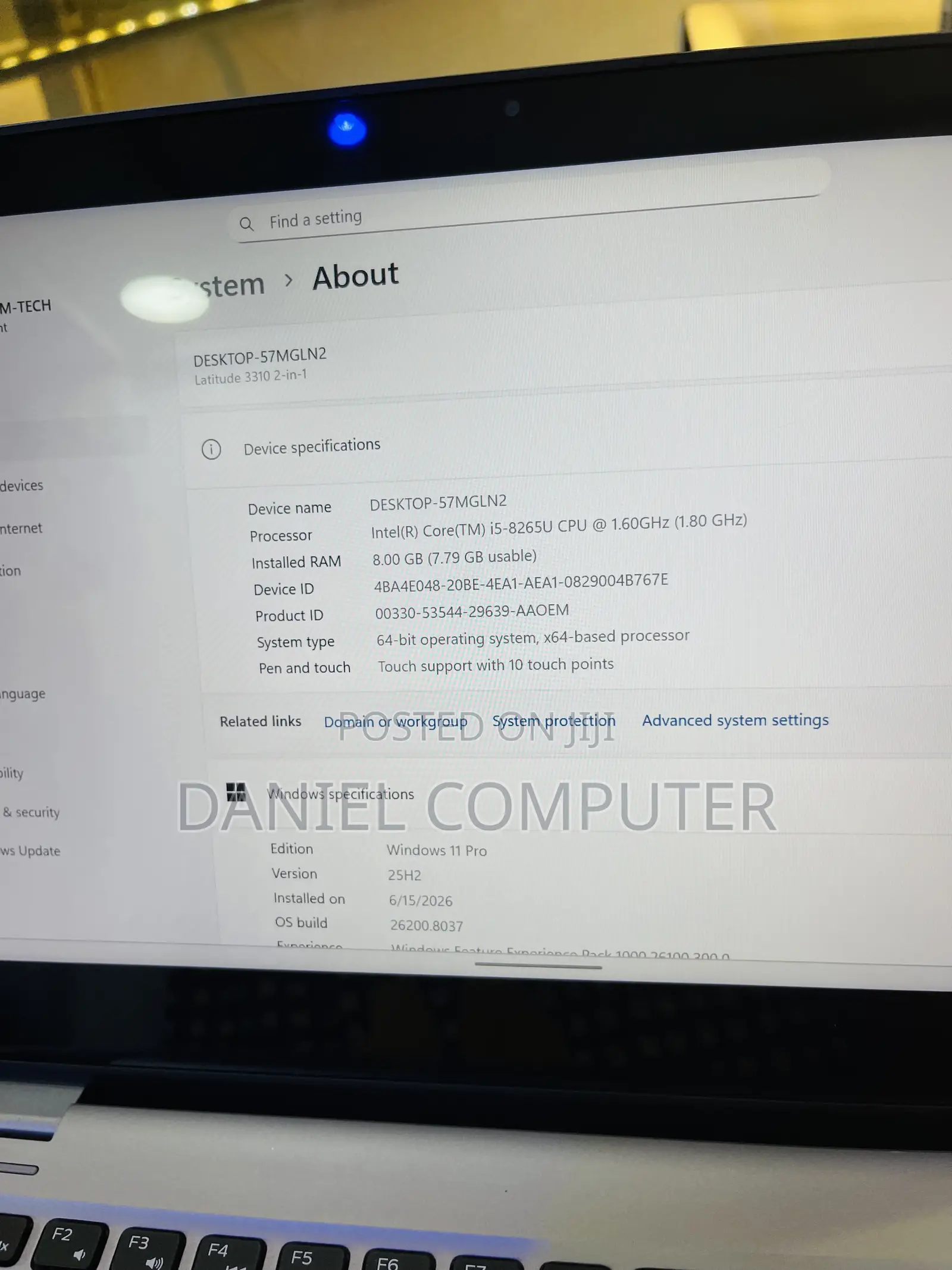 Laptop Dell Latitude 3310 2-in-1 8GB Intel Core i5 SSD 256GB