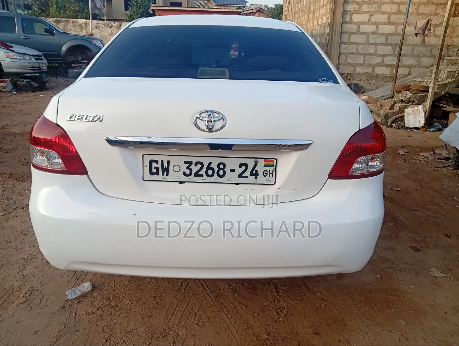 Toyota Belta 2010 White