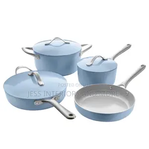 ProCook Cookware Set Ceramic Non Stick PFAS(Blue)