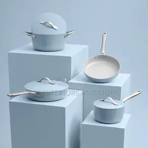 ProCook Cookware Set Ceramic Non Stick PFAS(Blue)