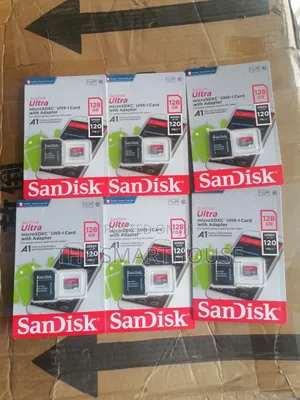 Sandisk Ultra 128gb Microsdxc Memory Card With Adapter