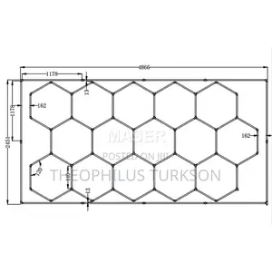 Modern Grid Ceiling Lights