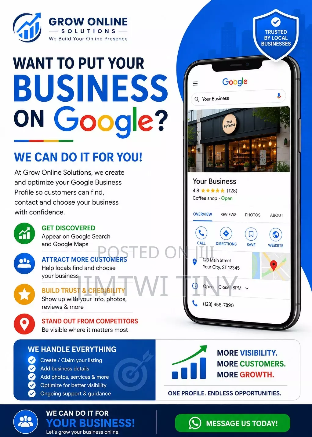 Want to Put Your Business on Google