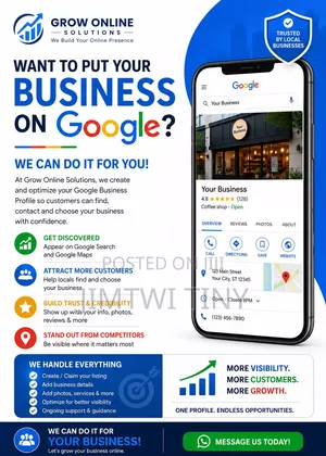 Want to Put Your Business on Google