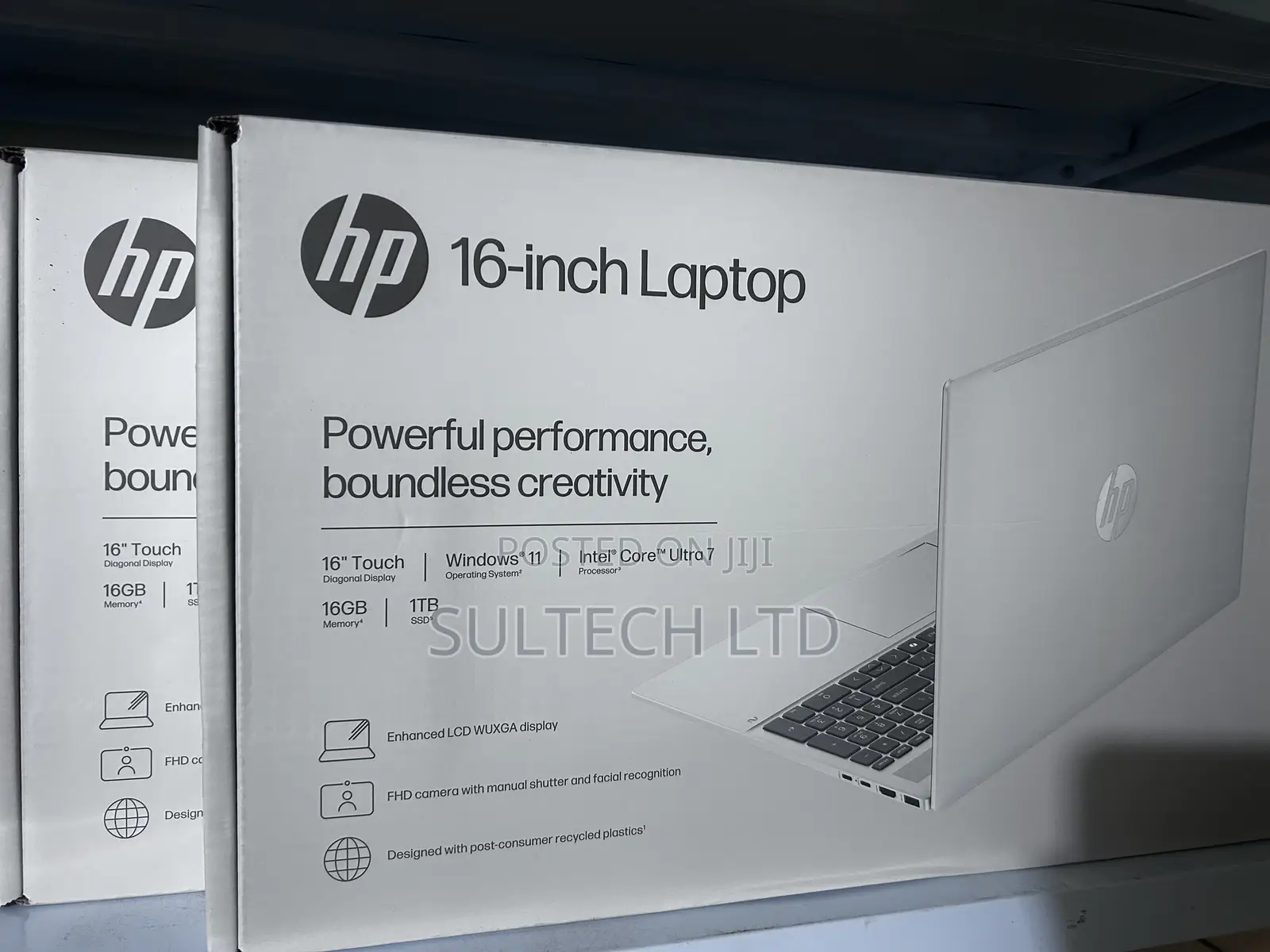 New Laptop HP OmniBook 5 16" 16GB Intel Core Ultra 7 SSD 1T
