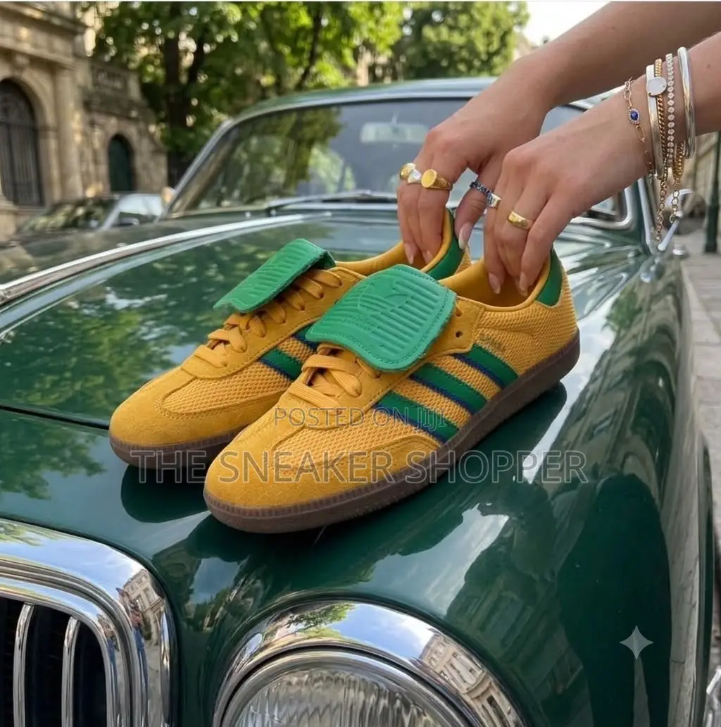 Adidas Samba LT "Preloved Yellow / Green"