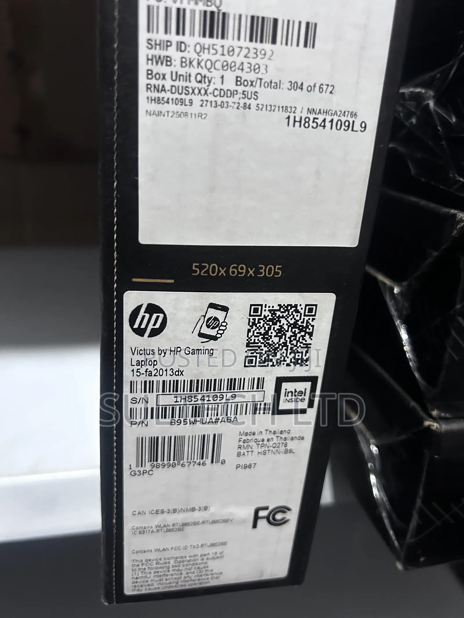 New Laptop HP Victus 15 8GB Intel Core i5 SSD 512GB