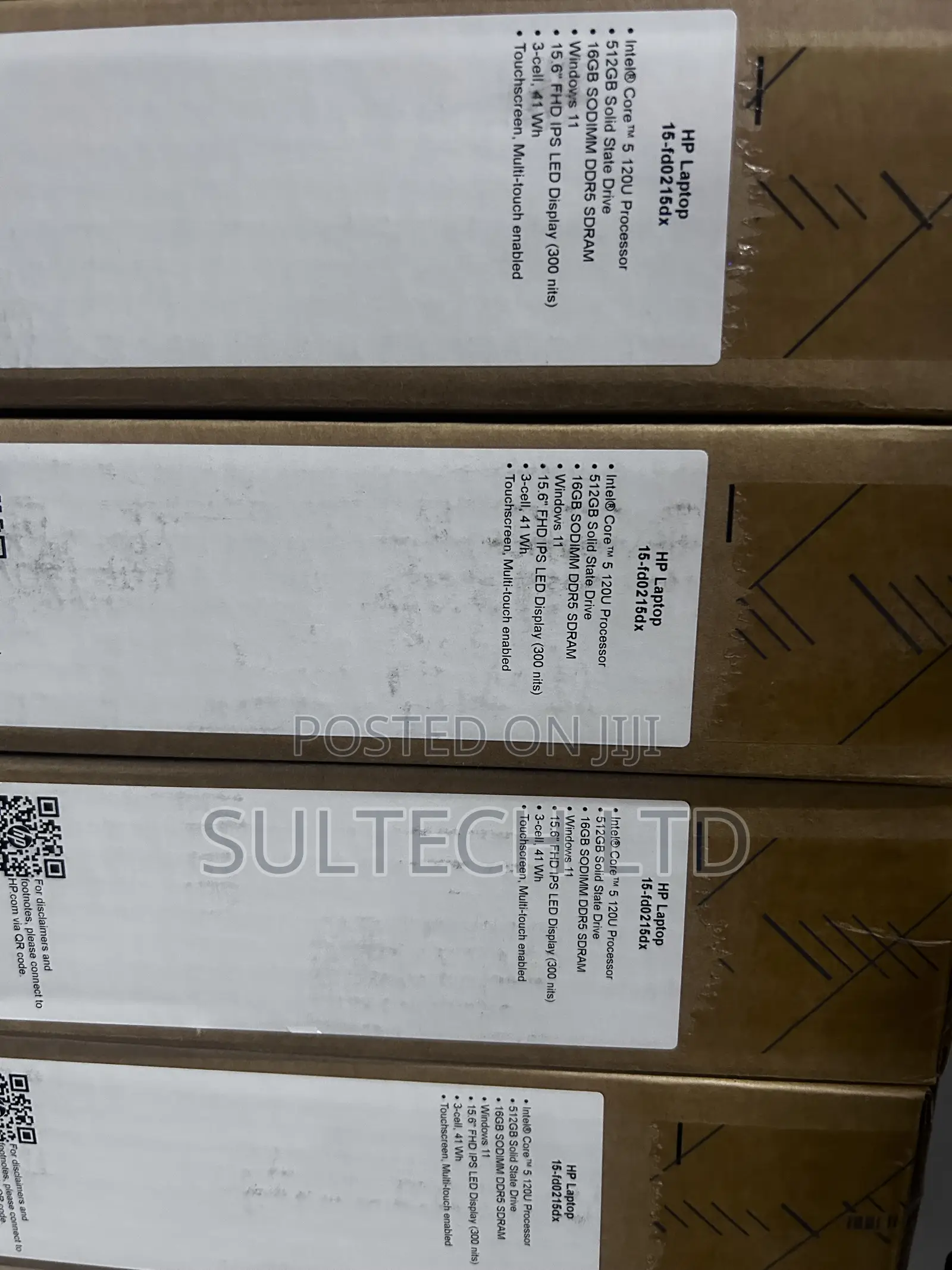 New Laptop HP 15 16GB Intel Core 5 SSD 512GB