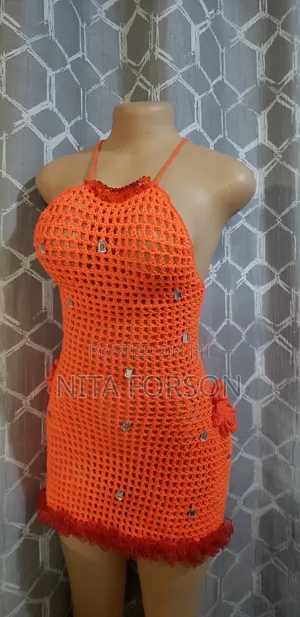 Crocheted Party Dress