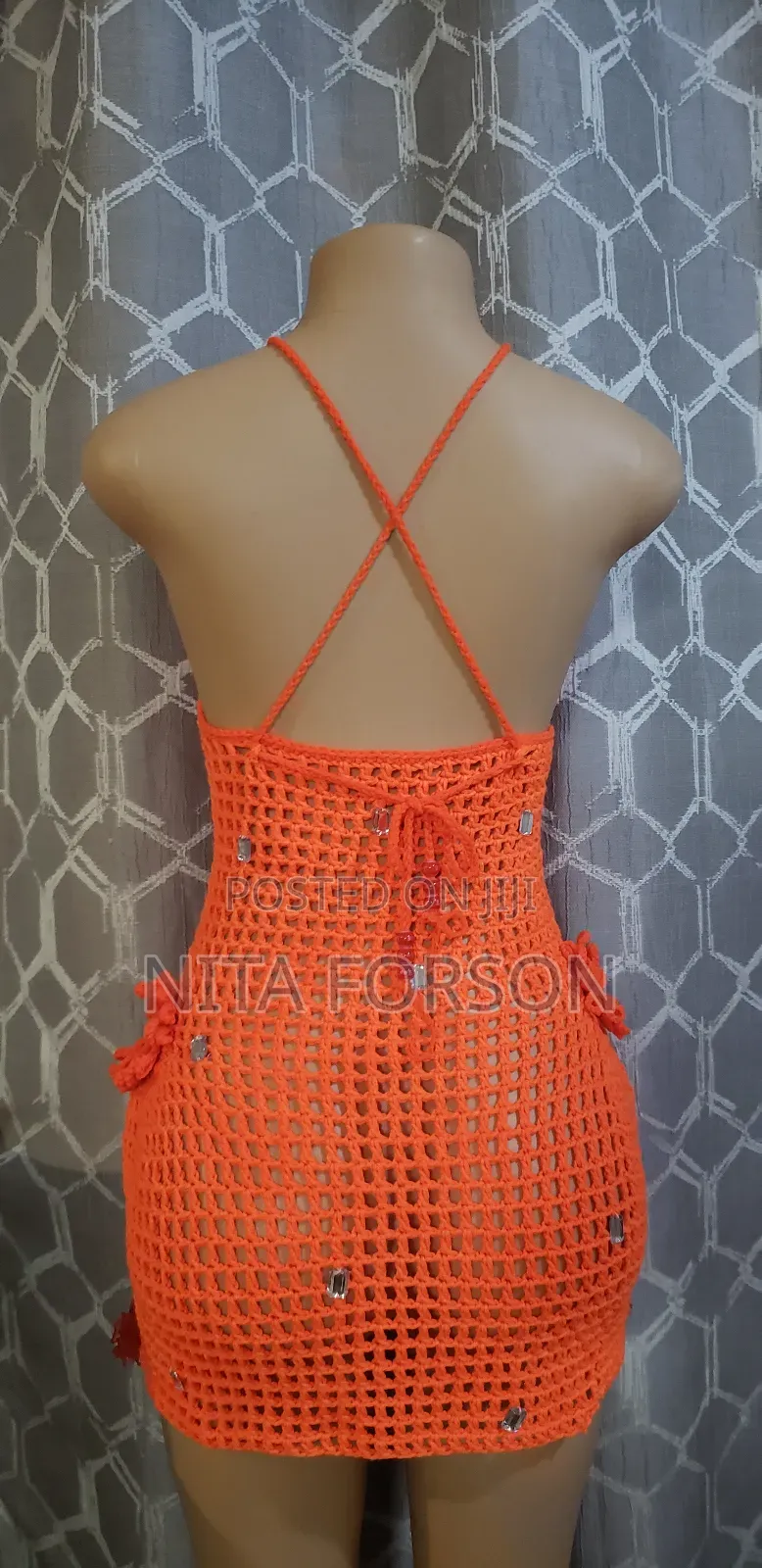 Crocheted Party Dress