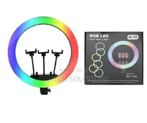 RGB LED Ring Light, 22 Inches