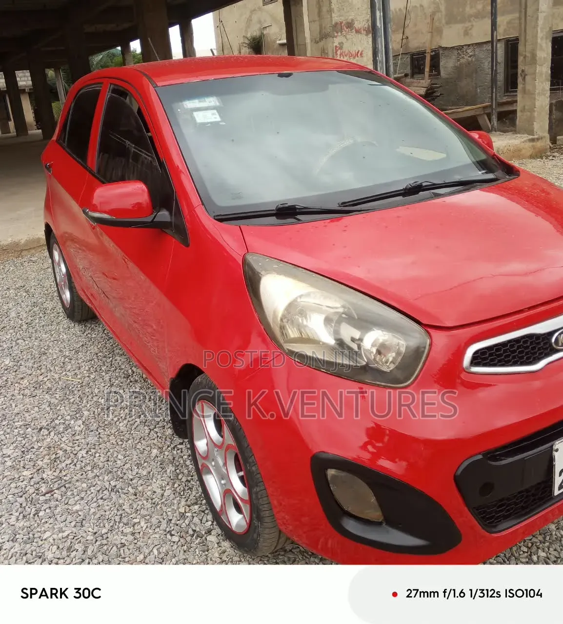 Kia Morning 2012 Red