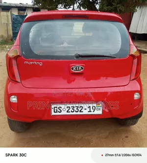 Kia Morning 2012 Red