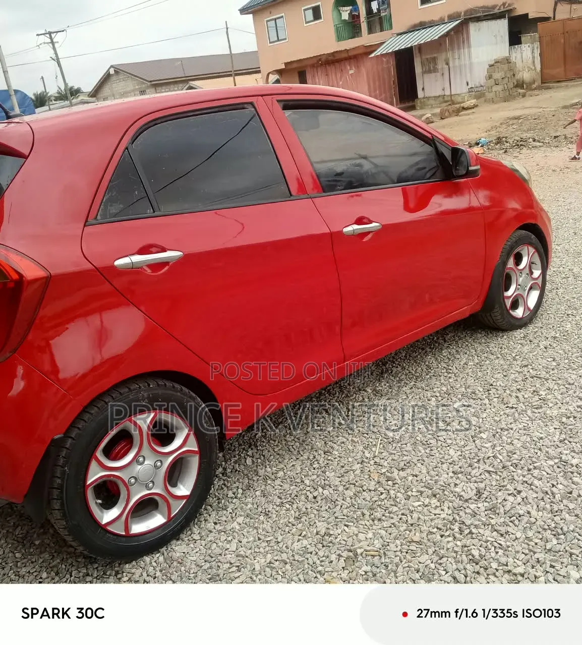 Kia Morning 2012 Red