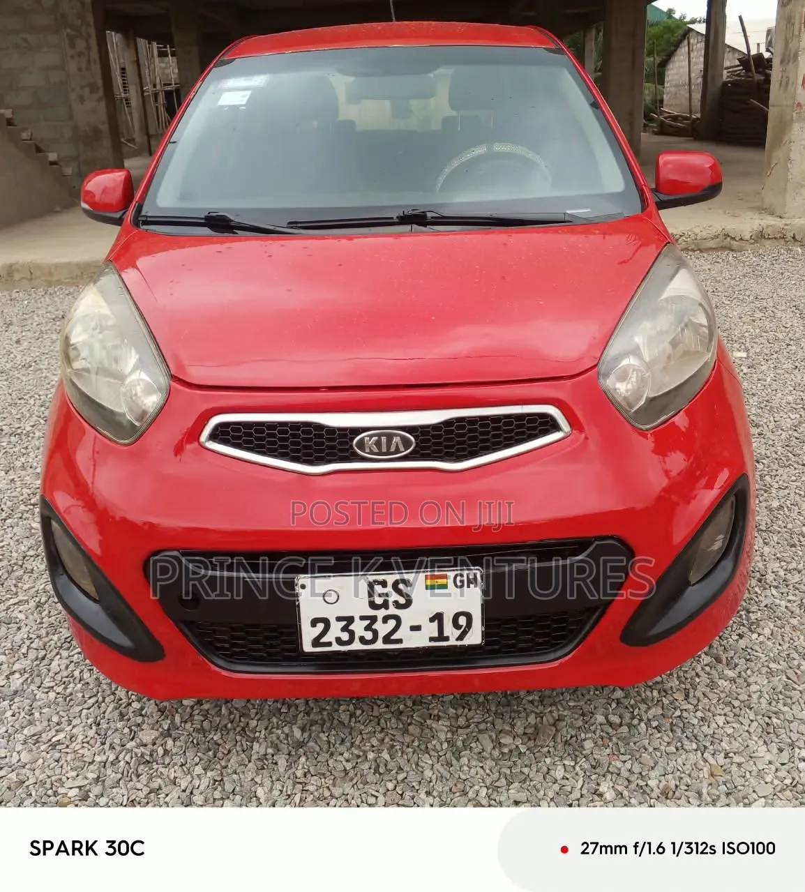 Kia Morning 2012 Red