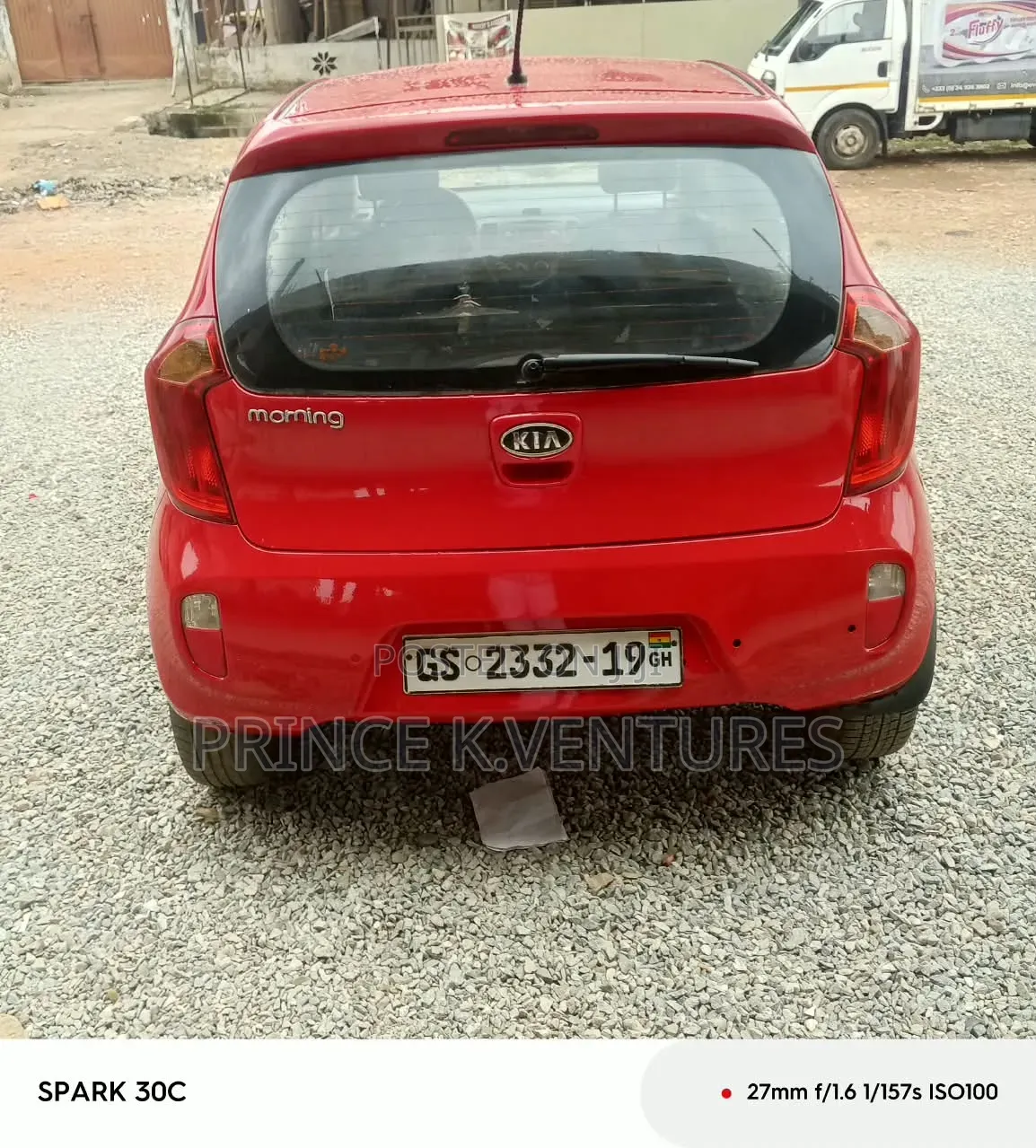 Kia Morning 2012 Red