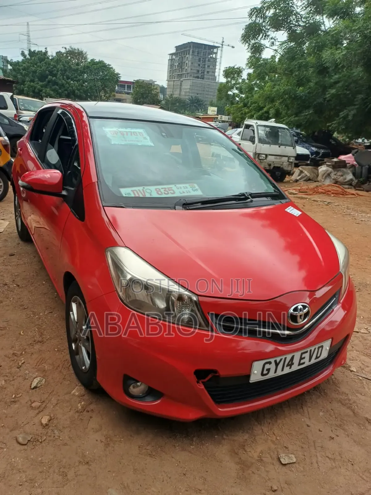 Toyota Yaris LE Hatchback 5dr 2014 Red