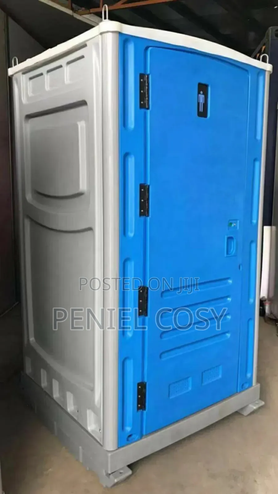 Flushable Mobile Toilet With Wash Hand Basin