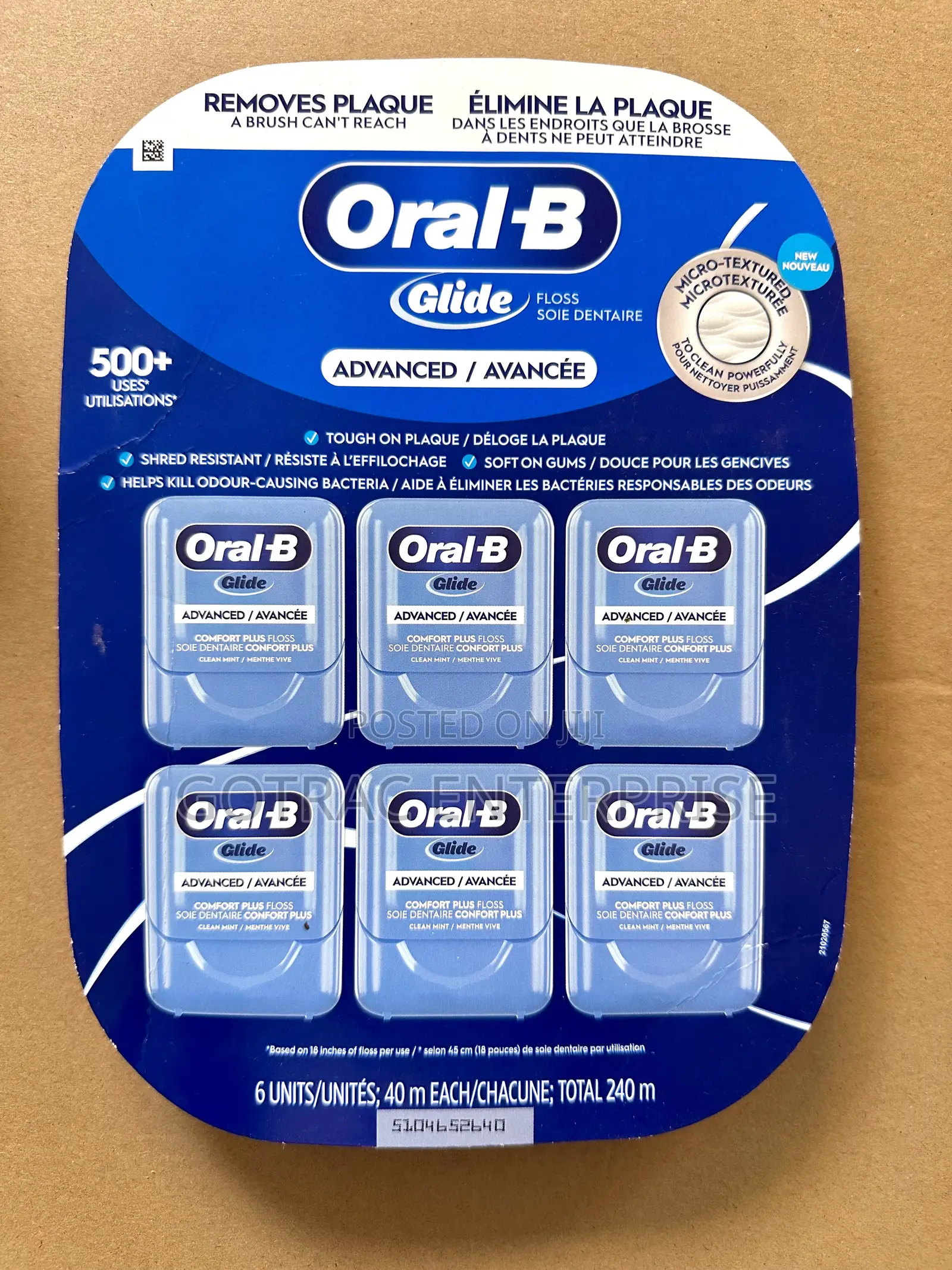 Oral-B Floss 6-Pack, Clean Mint (Individual Purchase Available)