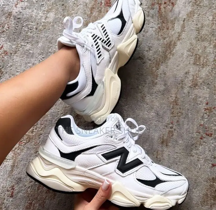 New Balance 9060 "White / Black - Cream"
