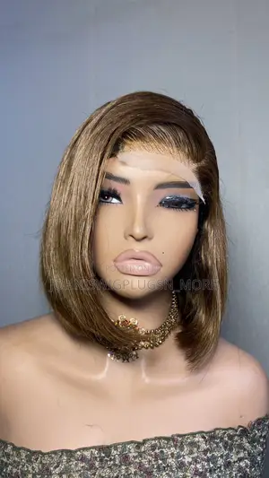 8” Double Drawn Bob Wig