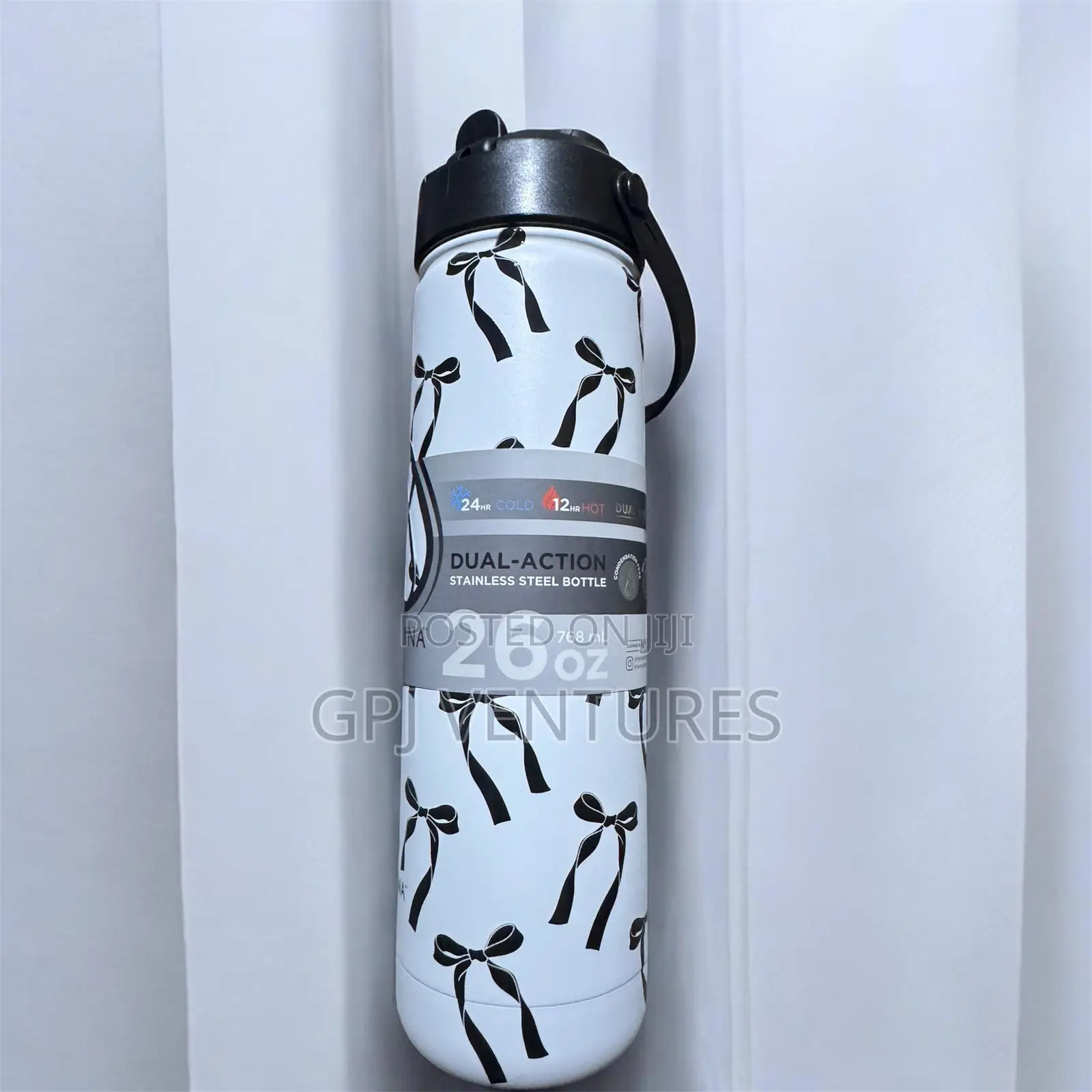 Manna Dual-Action Stainless Steel Bottle
