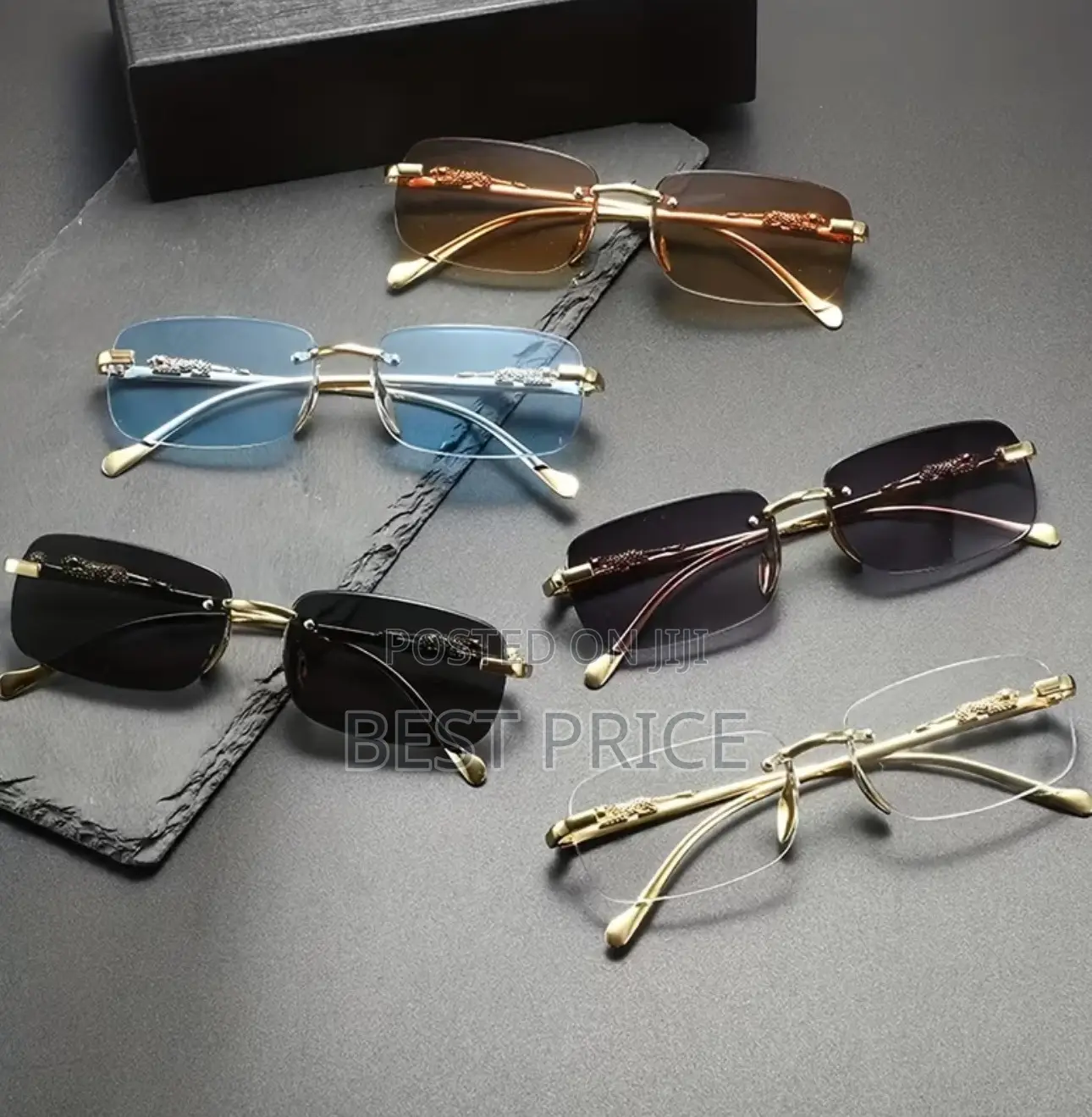 Rimless Cartier Glasses
