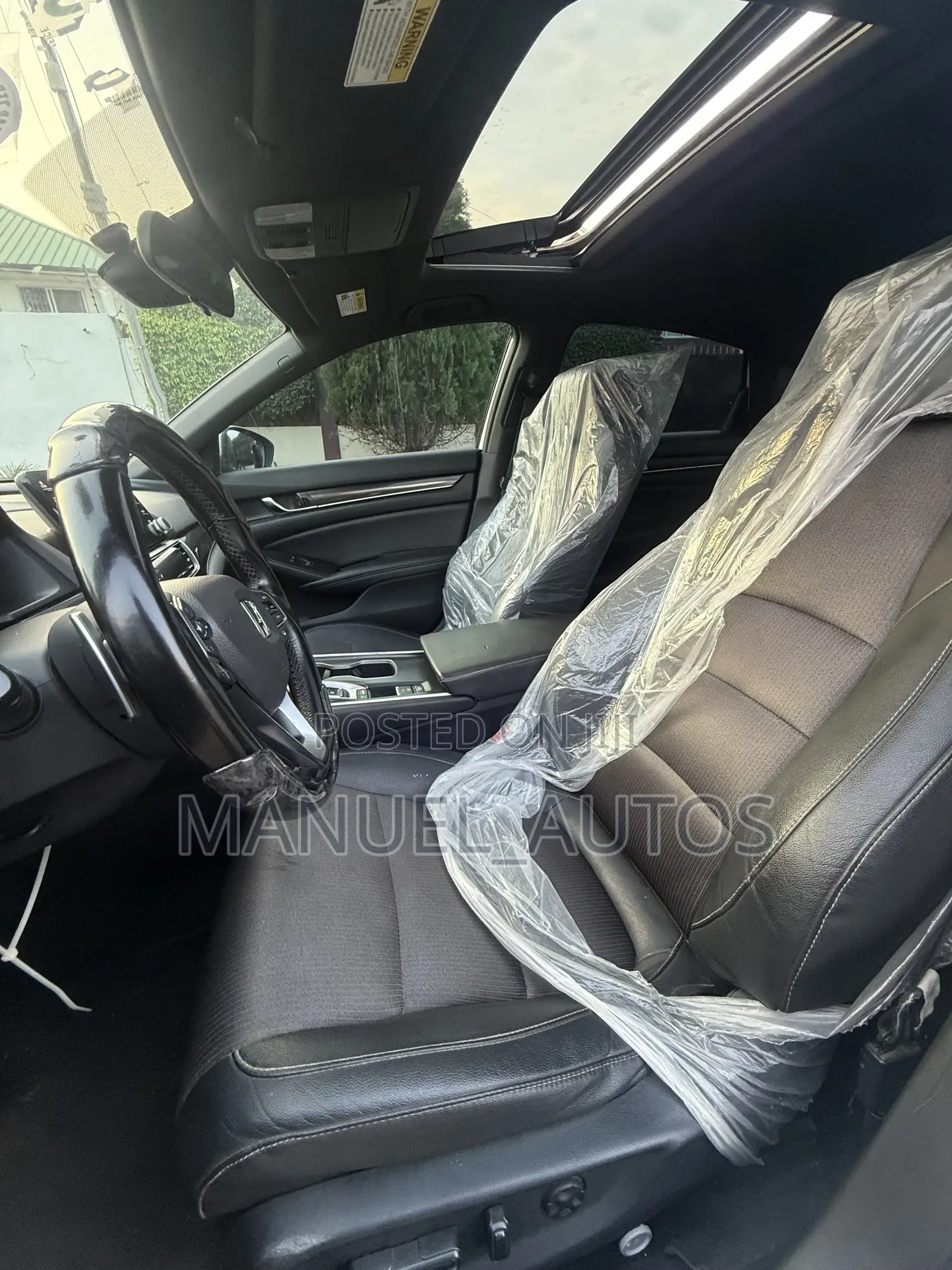 Honda Accord Sport (2.0L 4cyl Turbo 6M) 2019 White