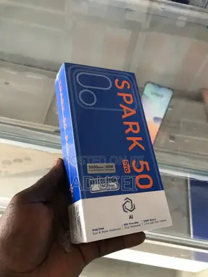 New Tecno Spark 50 Pro 256 GB Black