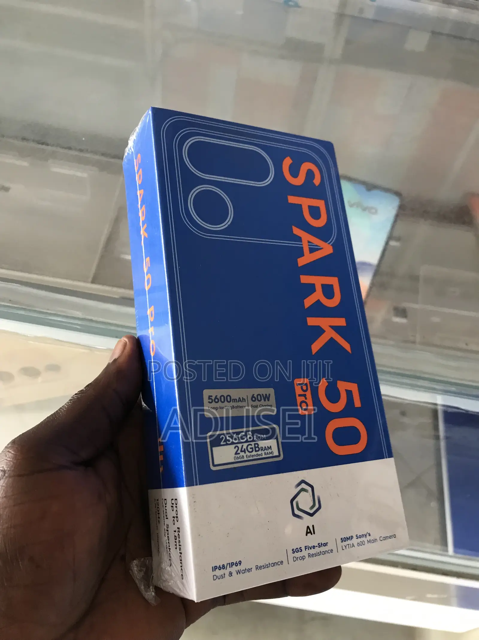 New Tecno Spark 50 Pro 256 GB Black