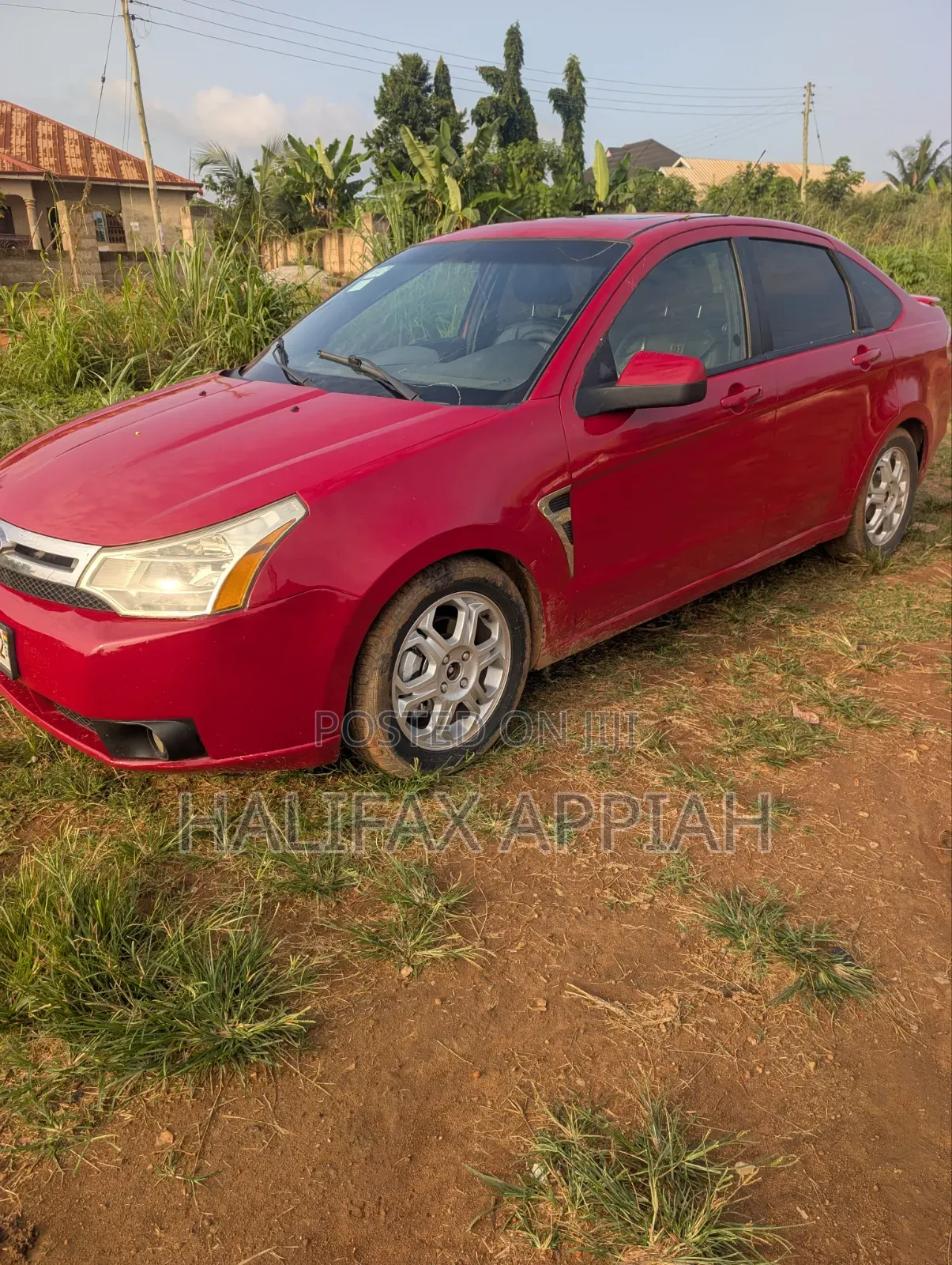 Ford Focus 2008 Red