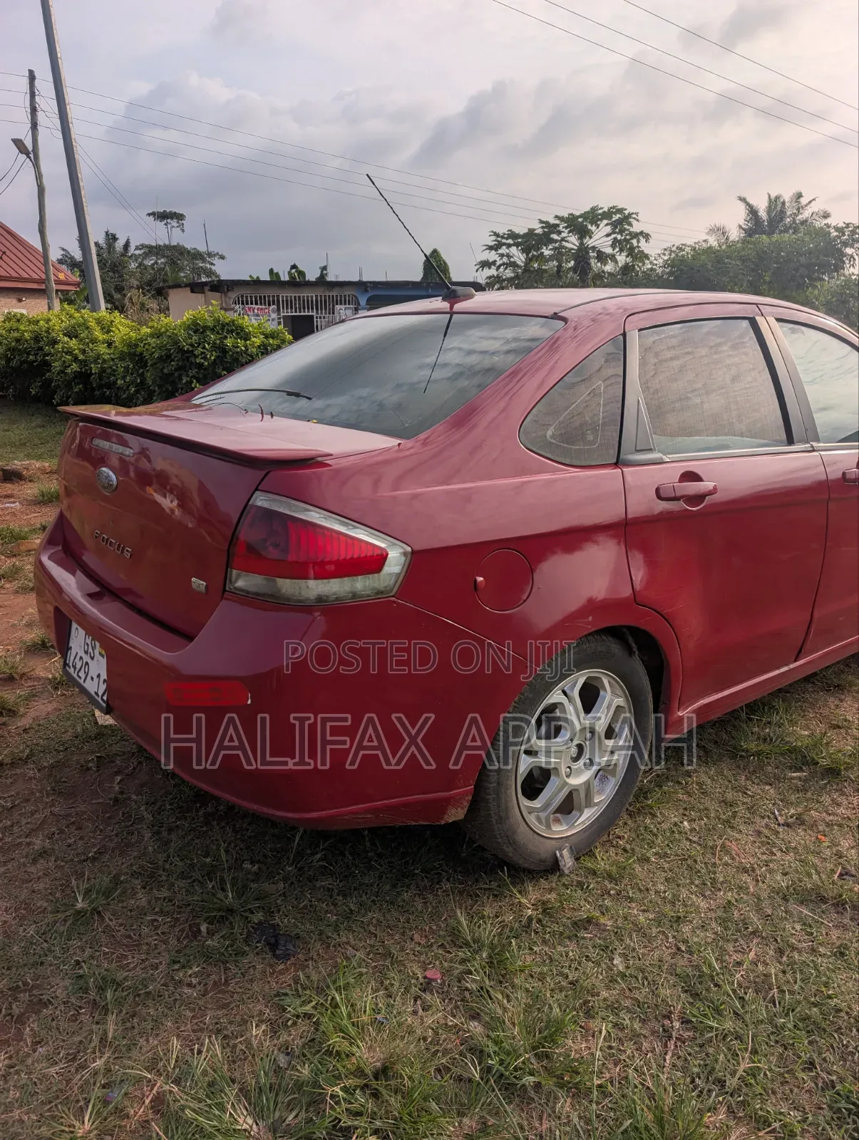 Ford Focus 2008 Red