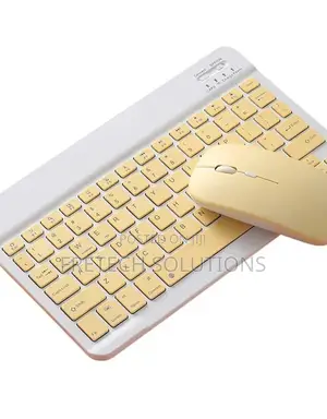 Rechargeable Keyboard and Mouse Combo Kit for Phones, Tabs and Laptops