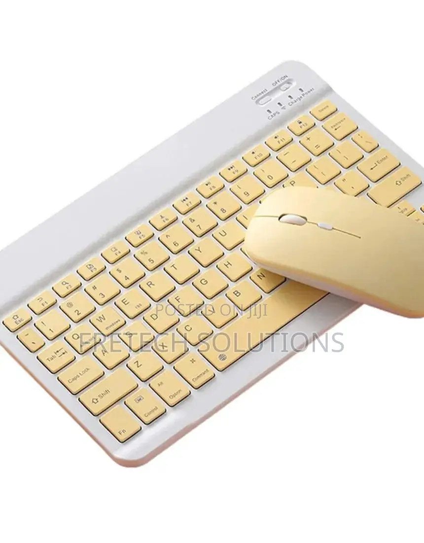 Rechargeable Keyboard and Mouse Combo Kit for Phones, Tabs and Laptops