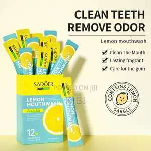 Mint Lemon Portable Mouthwash