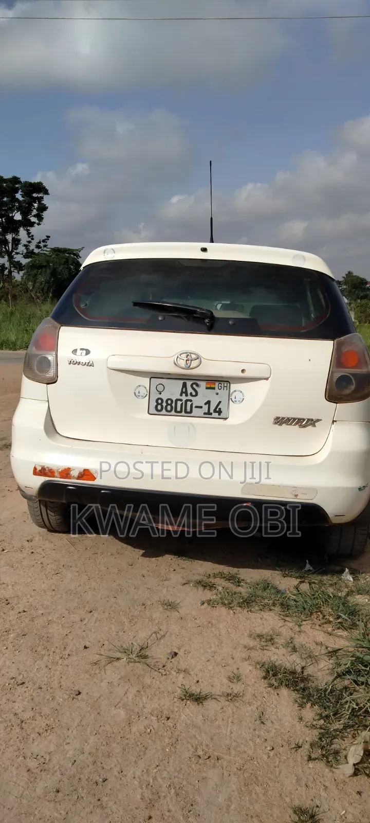 Toyota Matrix 2005 White