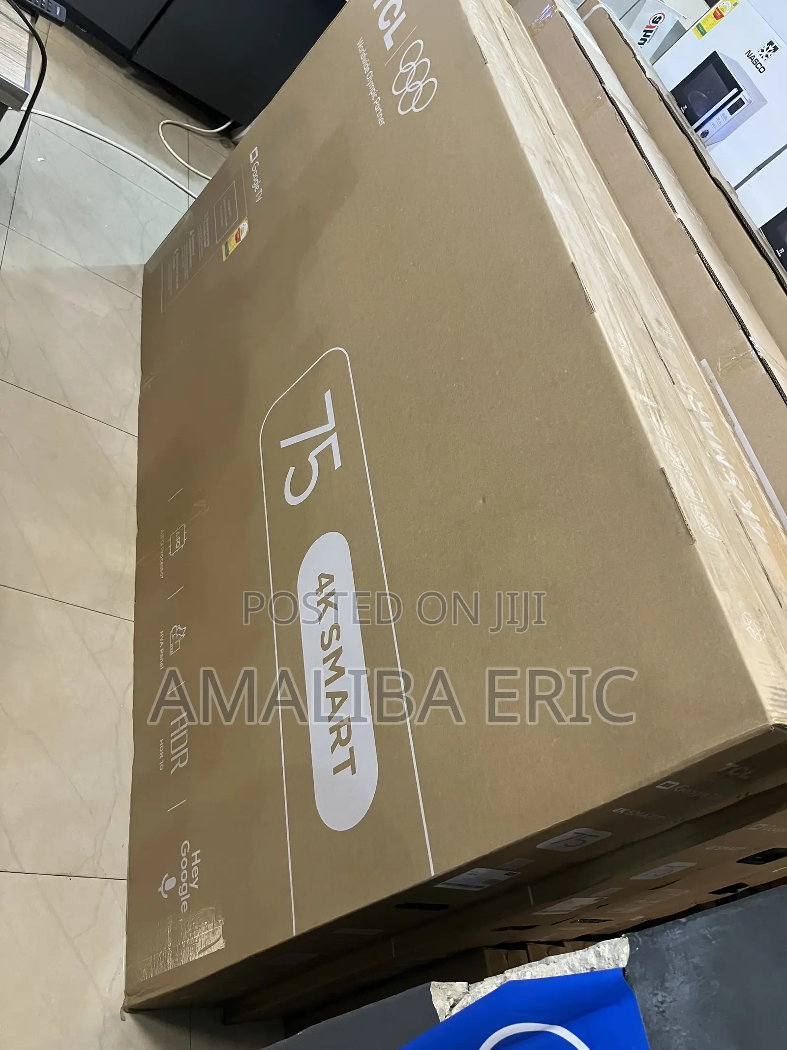 TCL 75" LED HDR 2026 Model Google Smart Android TV