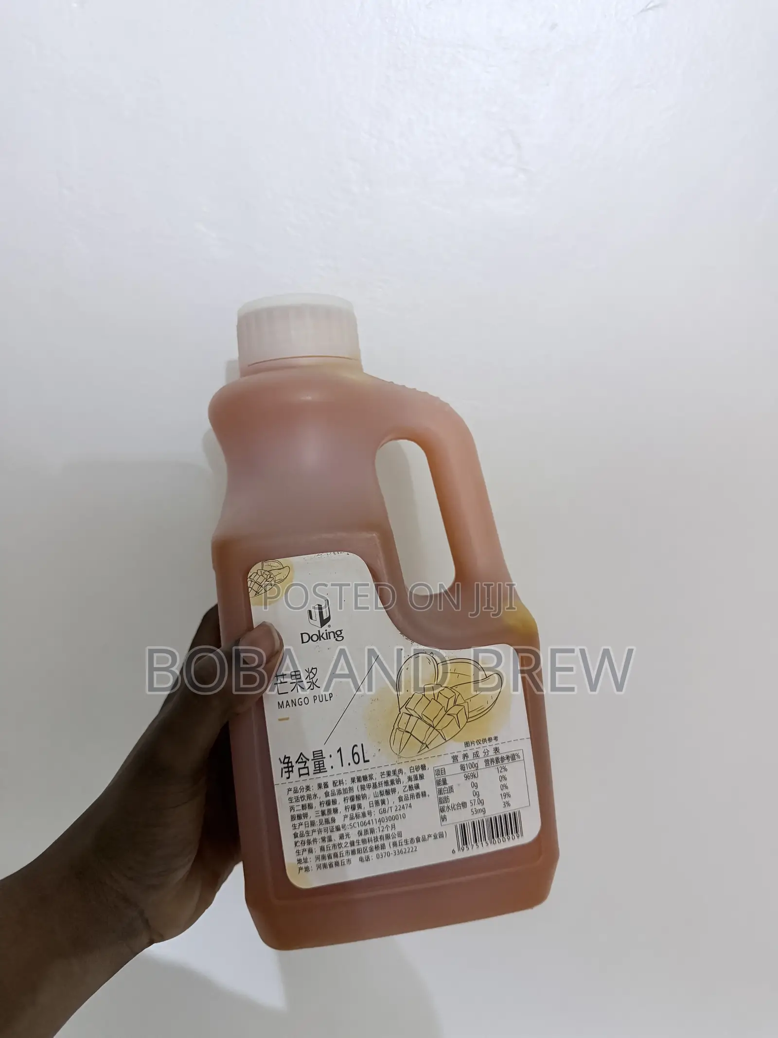 Boba Tea Syrups and Pulp