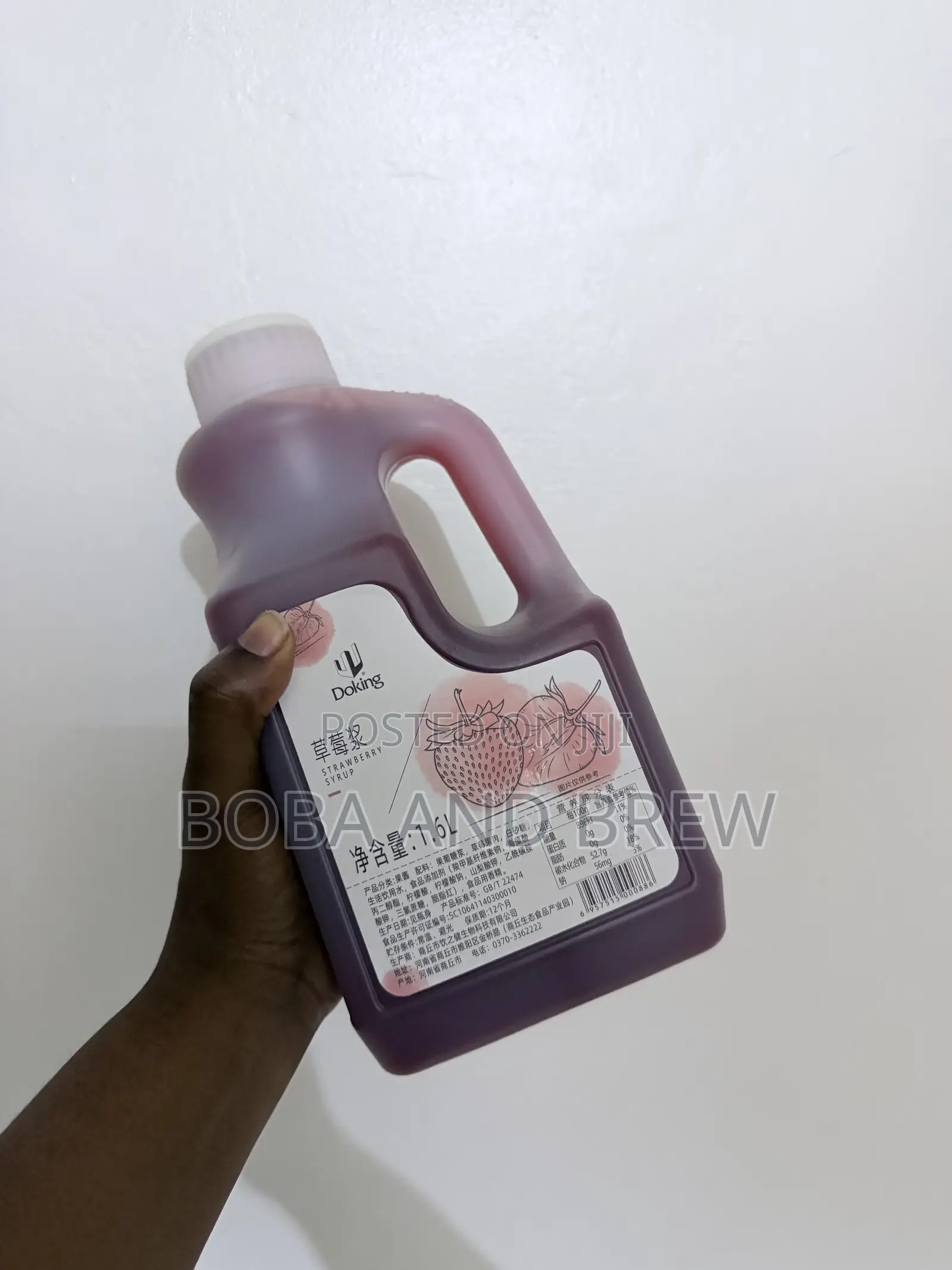 Boba Tea Syrups and Pulp