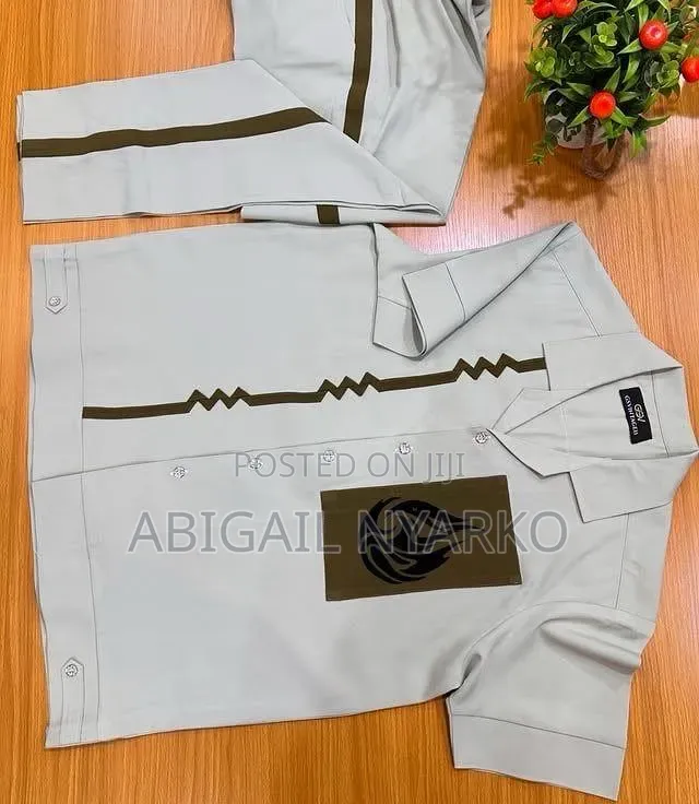 ​Executive Tailored Kaftans Two-Piece African Wear Sets
