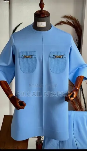 ​Executive Tailored Kaftans Two-Piece African Wear Sets