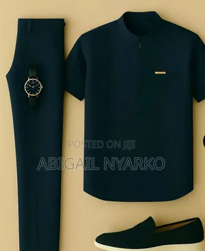 ​Executive Tailored Kaftans Two-Piece African Wear Sets